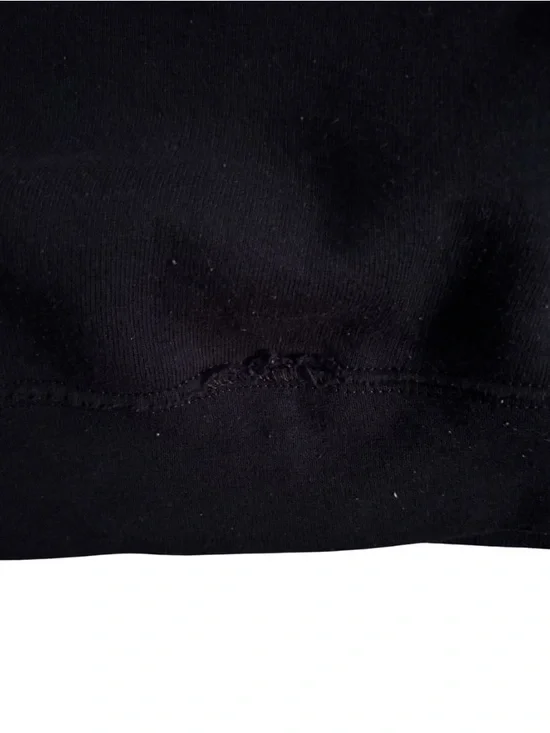 Russell Athletic Black Crewneck Sweatshirt with White Logo - Picture 6 of 6